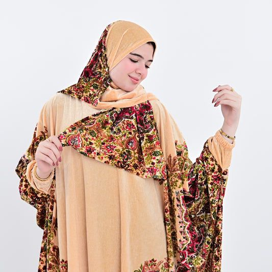 اسدال فاخرة بنقوشات ورود - تصميم كلاسيكي أنيق